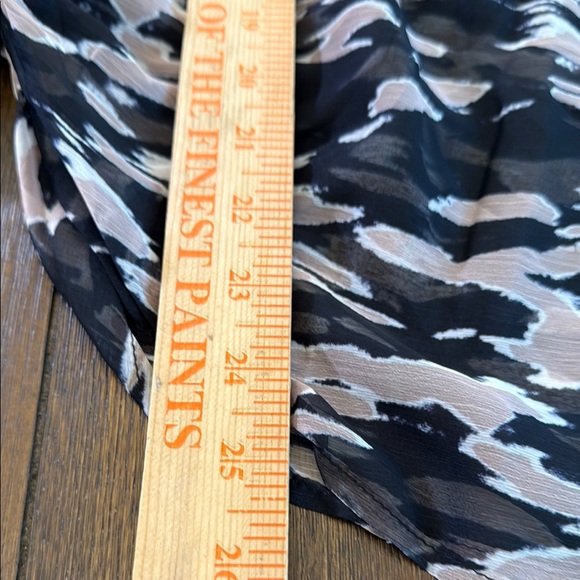 Cupshe Moon & Spoon Leopard Print Swim Cover-Up Kimono Size L - Picture 8 of 10